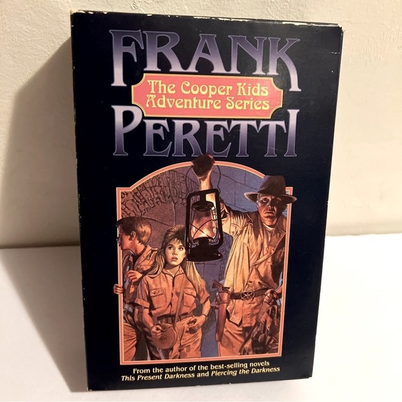 Cooper Kids Adventure Series by Frank Peretti (4 Book Boxed Set)  1990’s EUC - Picture 1 of 8
